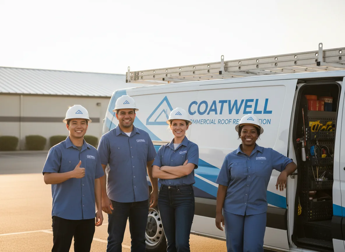 Commercial roof coating company in Hineston, LA